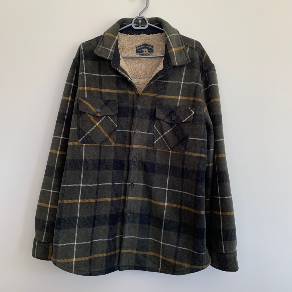 Freedom Foundry - Mens Sherpa Shirt Jacket